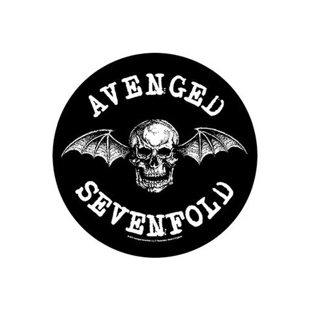 Avenged Sevenfold - Death Bat Rugpatch - Zwart